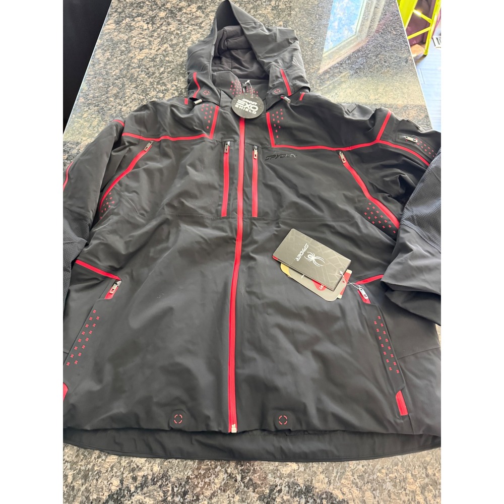 SPYDER PINNACLE INSULATED JACKET 2026 Ski sbowboard wintercoat RECCO NWT XXL - Picture 2 of 12